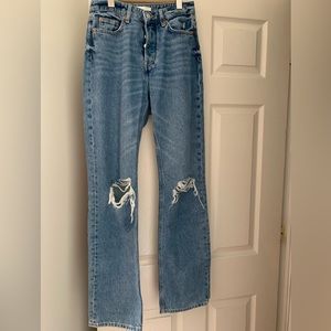 H&M Size 4 ripped jeans